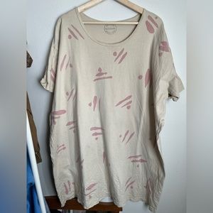 hillfolk hand painted minimalist dress